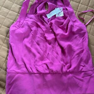 New York & Company Pink Blouse